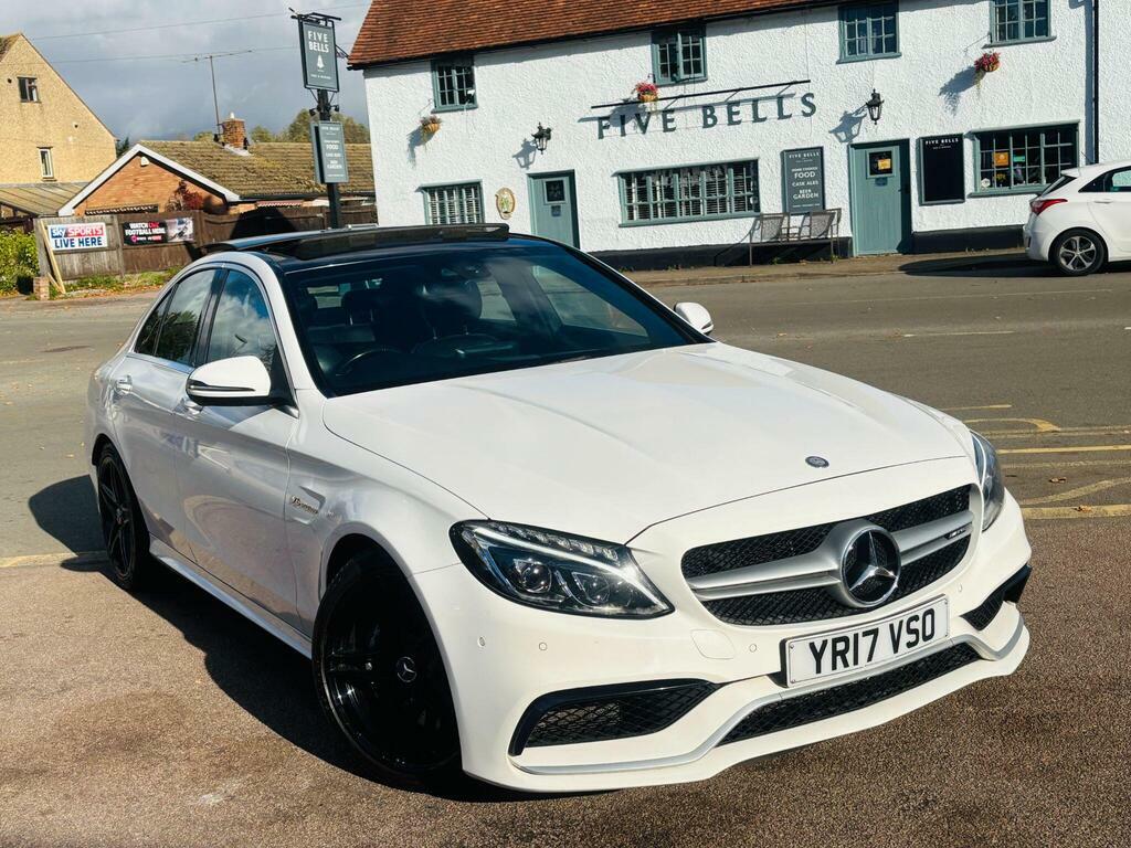 Mercedes-Benz C Class 4.0 C63 V8 Biturbo Amg Premium Spds Mct Euro 6 White