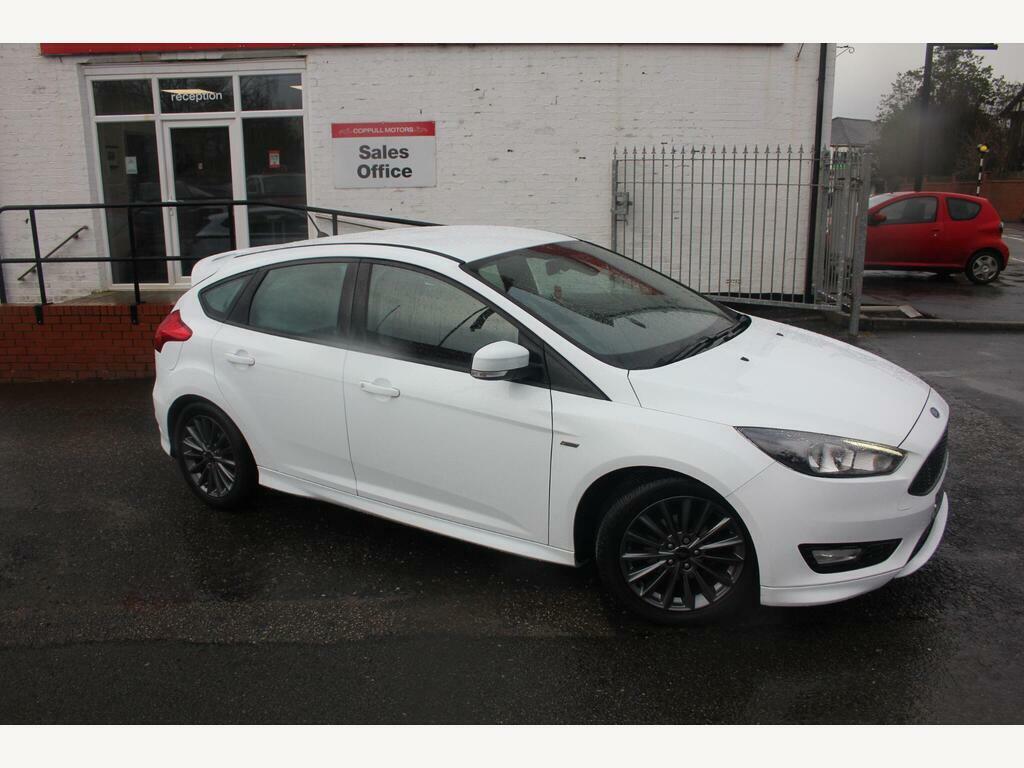 Ford Focus 1.5 Tdci St-line Euro 6 S S White #2
