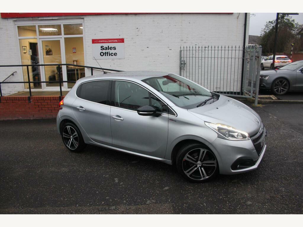 Peugeot 208 1.2 Puretech Gt Line Euro 6 S S Silver