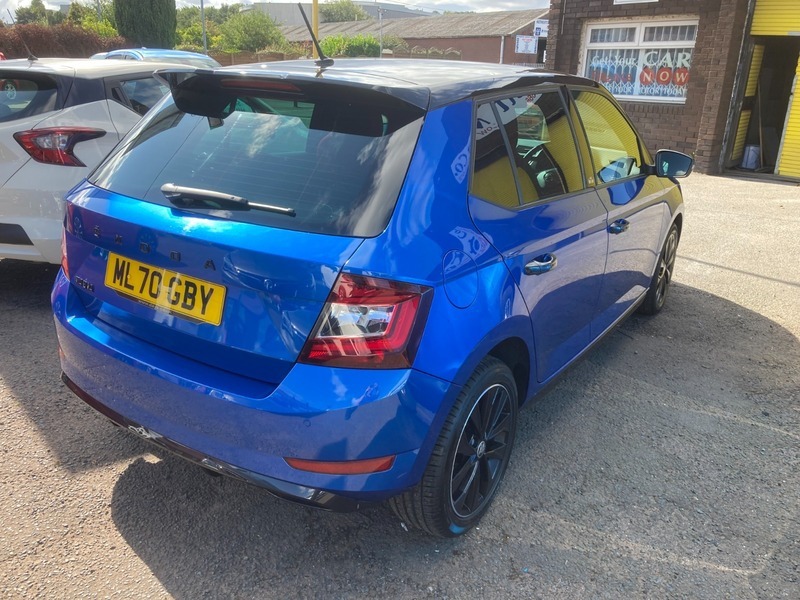 Skoda Fabia 1.0 Tsi Monte Carlo ML70GBY Blue #5
