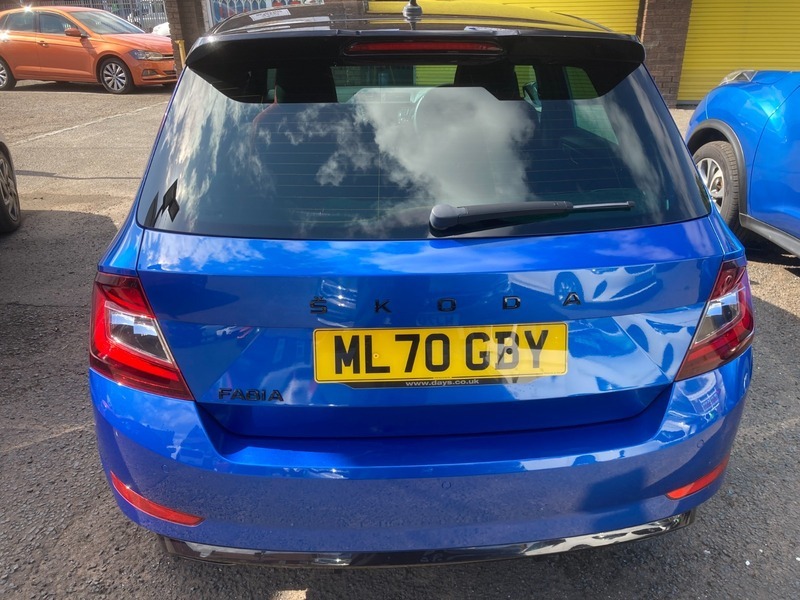 Skoda Fabia 1.0 Tsi Monte Carlo ML70GBY Blue #6