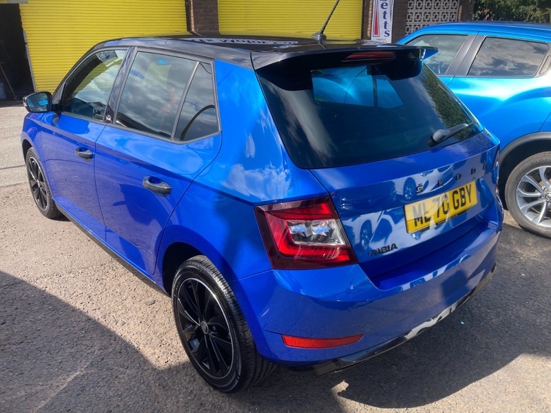 Skoda Fabia 1.0 Tsi Monte Carlo ML70GBY Blue #3