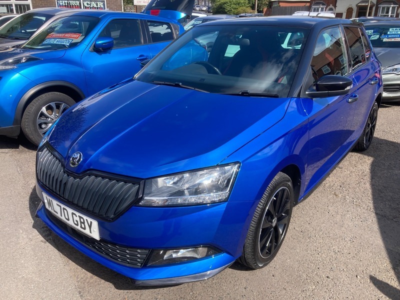 Skoda Fabia 1.0 Tsi Monte Carlo ML70GBY Blue #4
