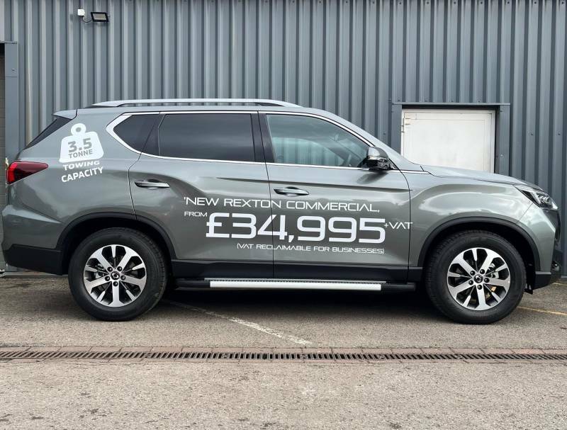 SsangYong Rexton 2.2 K30 Van - 2025 75 AF75FBL Grey #5