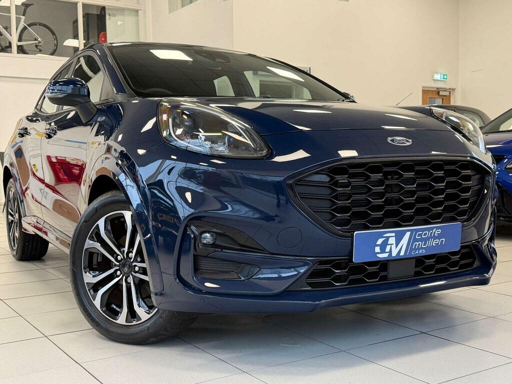 Ford Puma Suv 1.0T Ecoboost Mhev St-line Euro 6 Ss 2 Blue