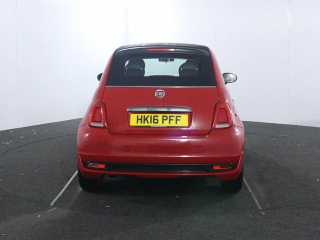 Fiat 500C 0.9 Twinair S Convertible Euro 6 Red #6
