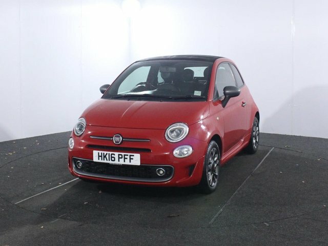 Fiat 500C 0.9 Twinair S Convertible Euro 6 Red #3