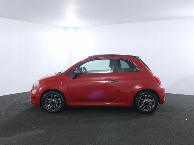Fiat 500C 0.9 Twinair S Convertible Euro 6 Red #4