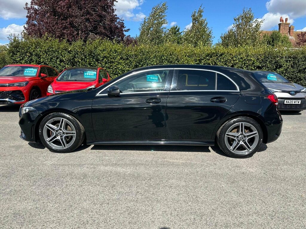 Mercedes-Benz A Class Hatchback 1.3 A200 Amg Line Executive Euro 6 S AE70LLG Black #4