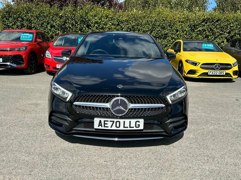 Mercedes-Benz A Class Hatchback 1.3 A200 Amg Line Executive Euro 6 S AE70LLG Black #2