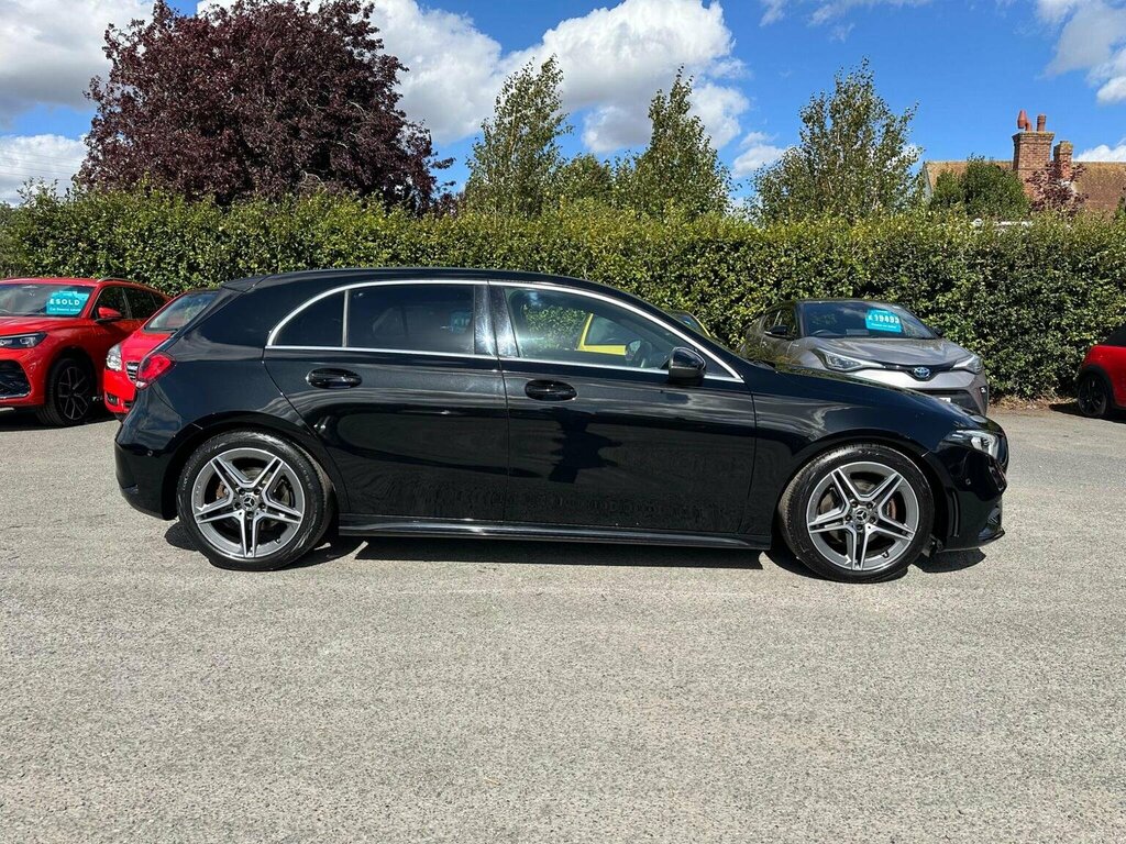 Mercedes-Benz A Class Hatchback 1.3 A200 Amg Line Executive Euro 6 S AE70LLG Black #5