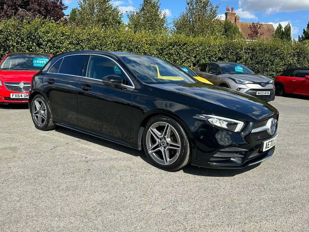 Mercedes-Benz A Class Hatchback 1.3 A200 Amg Line Executive Euro 6 S Black
