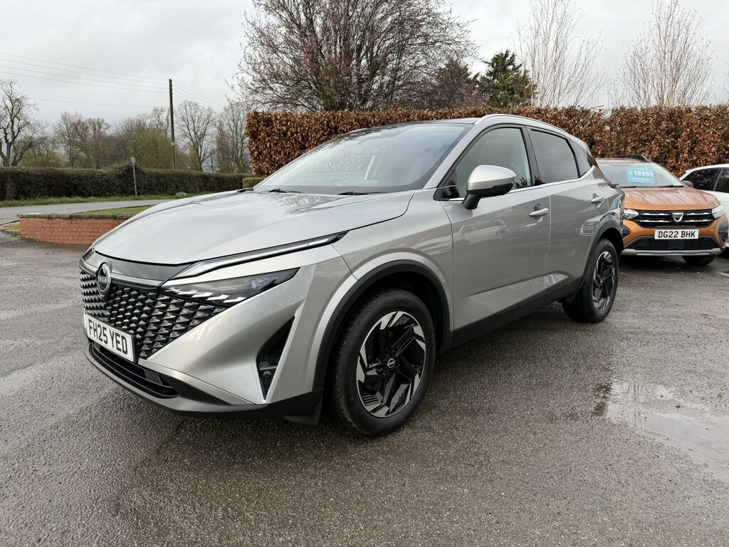 Nissan Qashqai Suv 1.3 Dig-t Mhev N-connecta 2025 FH25YED Silver #3