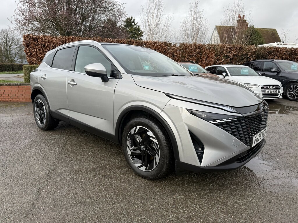 Nissan Qashqai Suv 1.3 Dig-t Mhev N-connecta 2025 Silver