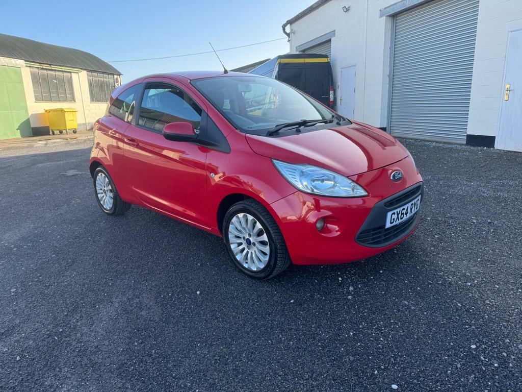 Ford KA 1.2 Zetec Euro 5 S S Red