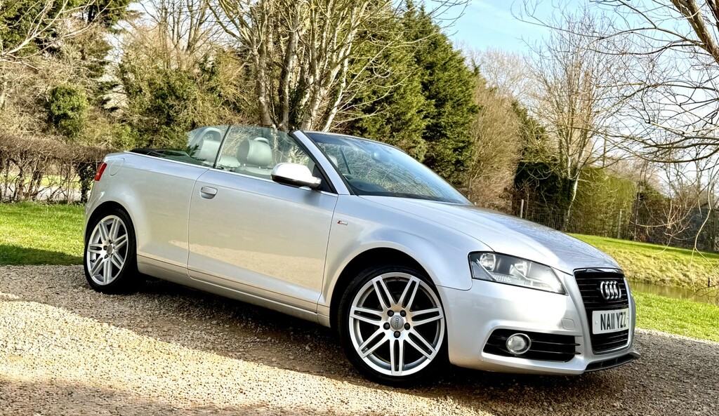 Audi Cabriolet 2.0 Tdi White #1