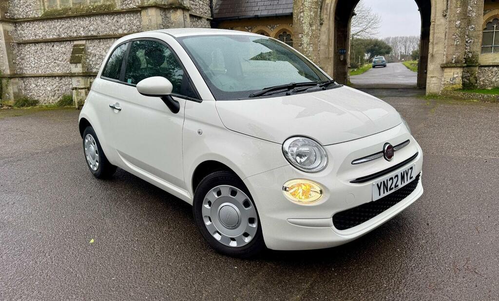 Fiat 500 Hatchback 1.0 Mhev Pop Euro 6 Ss 202222 YN22MYZ White #4