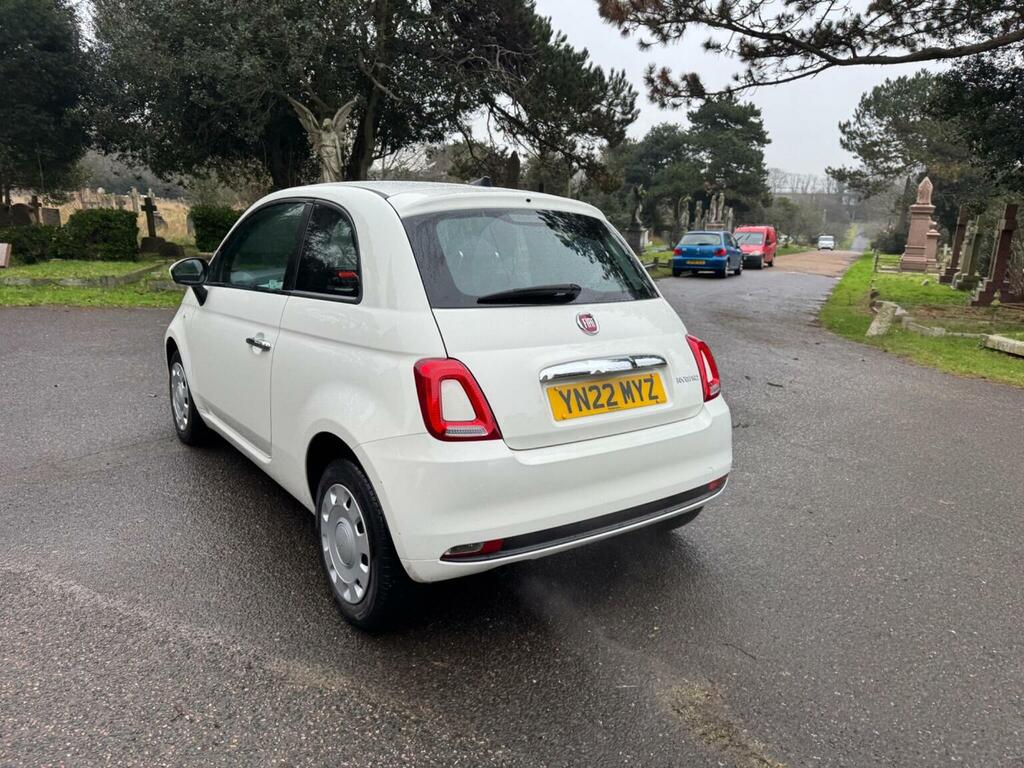 Fiat 500 Hatchback 1.0 Mhev Pop Euro 6 Ss 202222 YN22MYZ White #6