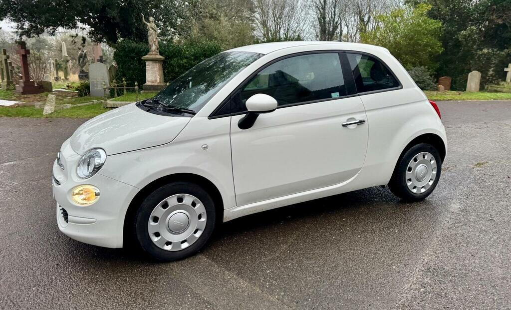 Fiat 500 Hatchback 1.0 Mhev Pop Euro 6 Ss 202222 YN22MYZ White #2