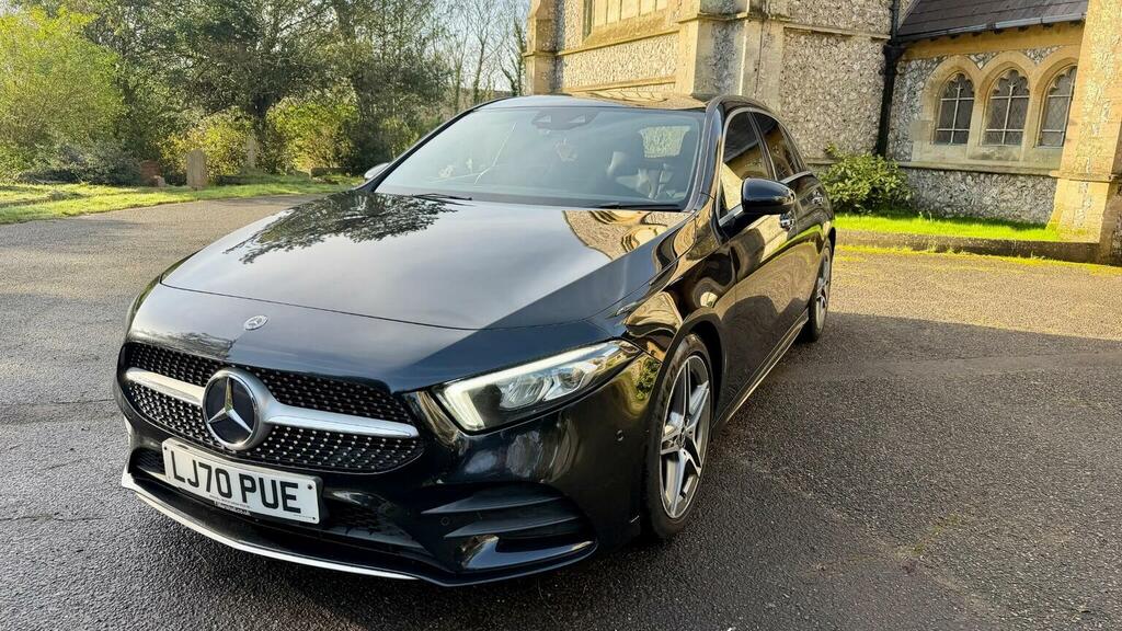 Mercedes-Benz A Class Hatchback 1.3 A200 Amg Line Premium 2 7G-dct Eur Black