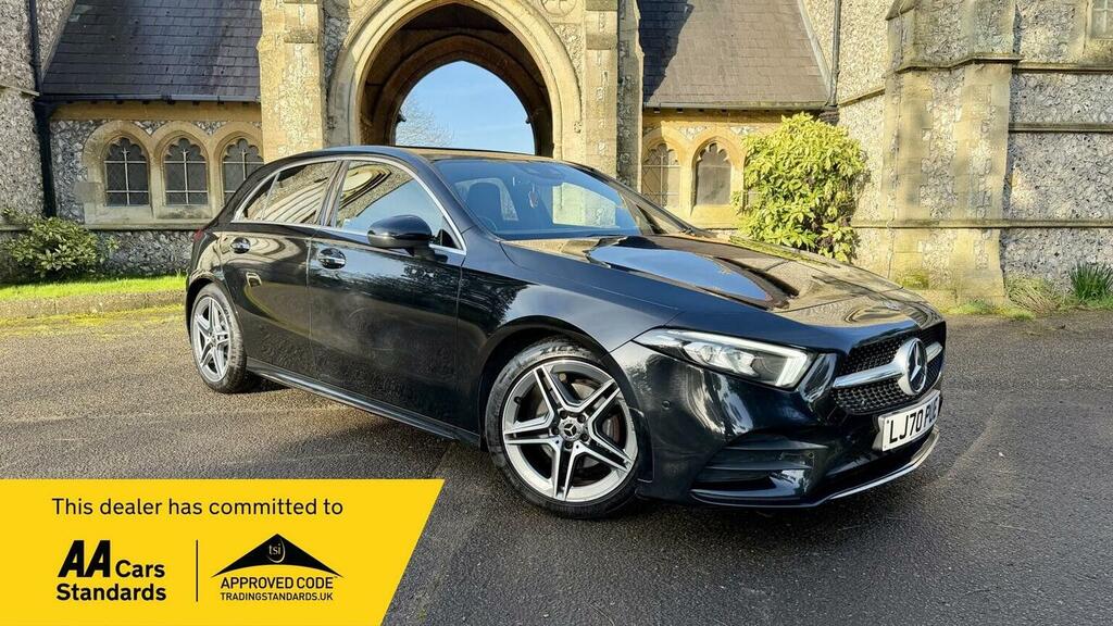 Mercedes-Benz A Class Hatchback 1.3 A200 Amg Line Premium 2 7G-dct Eur Black