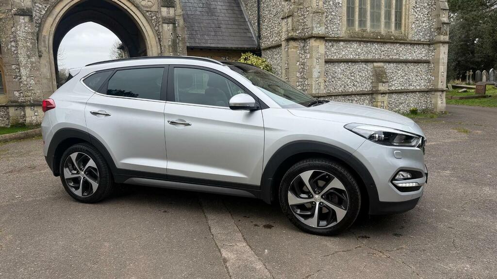 Hyundai Tucson Suv 2.0 Crdi Premium Se 4Wd Euro 6 2016 Silver #6
