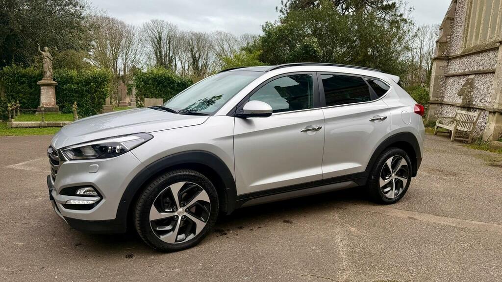 Hyundai Tucson Suv 2.0 Crdi Premium Se 4Wd Euro 6 2016 Silver #2