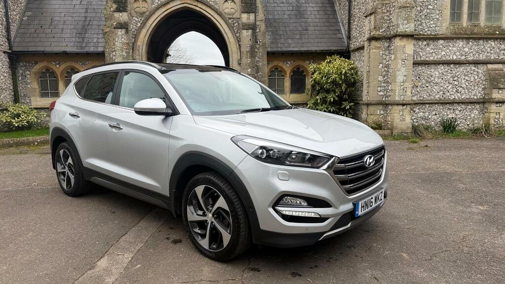 Hyundai Tucson Suv 2.0 Crdi Premium Se 4Wd Euro 6 2016 Silver #4