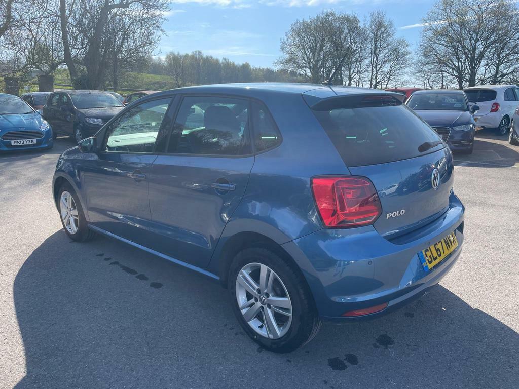 Volkswagen Polo 1.0 Match Edition Euro 6 S S GL67NVX Blue #6
