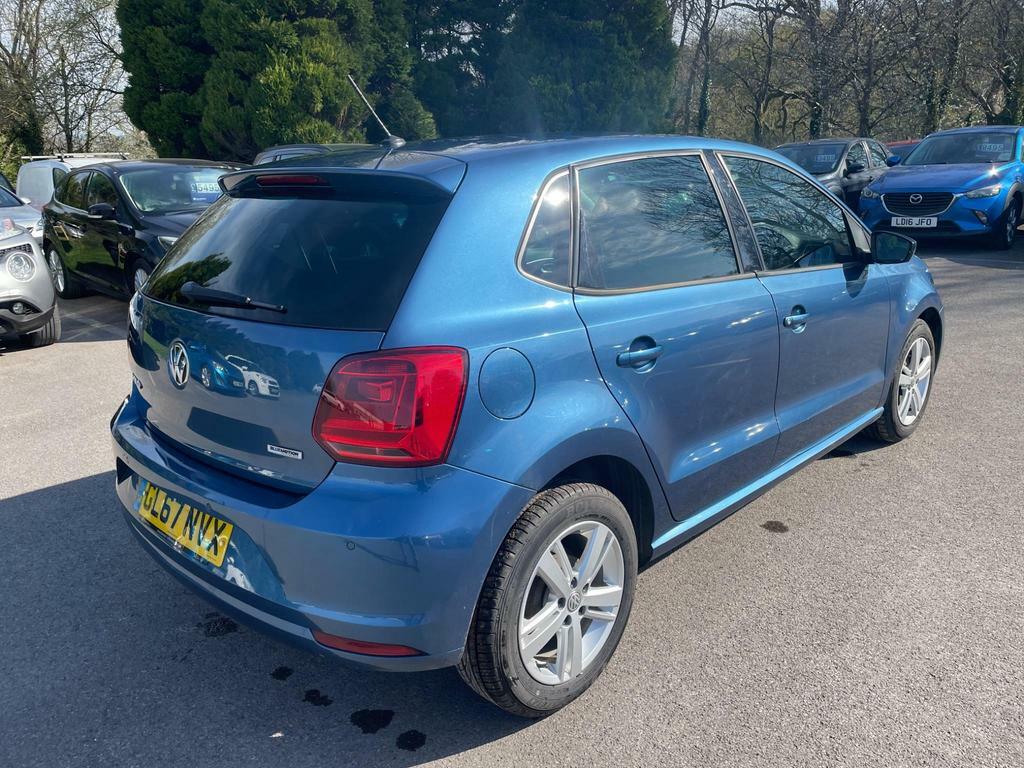 Volkswagen Polo 1.0 Match Edition Euro 6 S S GL67NVX Blue #3