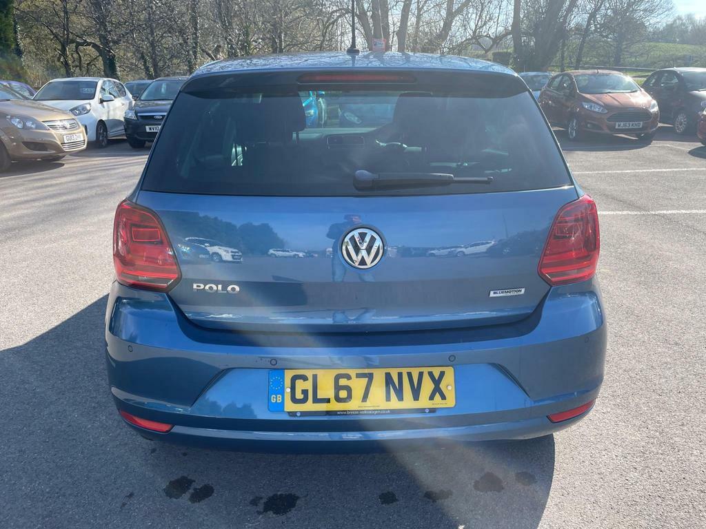 Volkswagen Polo 1.0 Match Edition Euro 6 S S GL67NVX Blue #4
