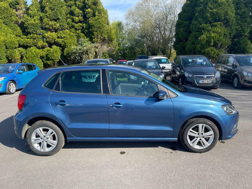 Volkswagen Polo 1.0 Match Edition Euro 6 S S GL67NVX Blue #2