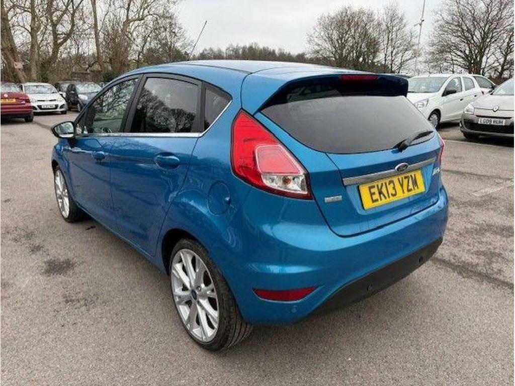 Ford Fiesta 1.5 Tdci Titanium Euro 5 EK13YZM Blue #6