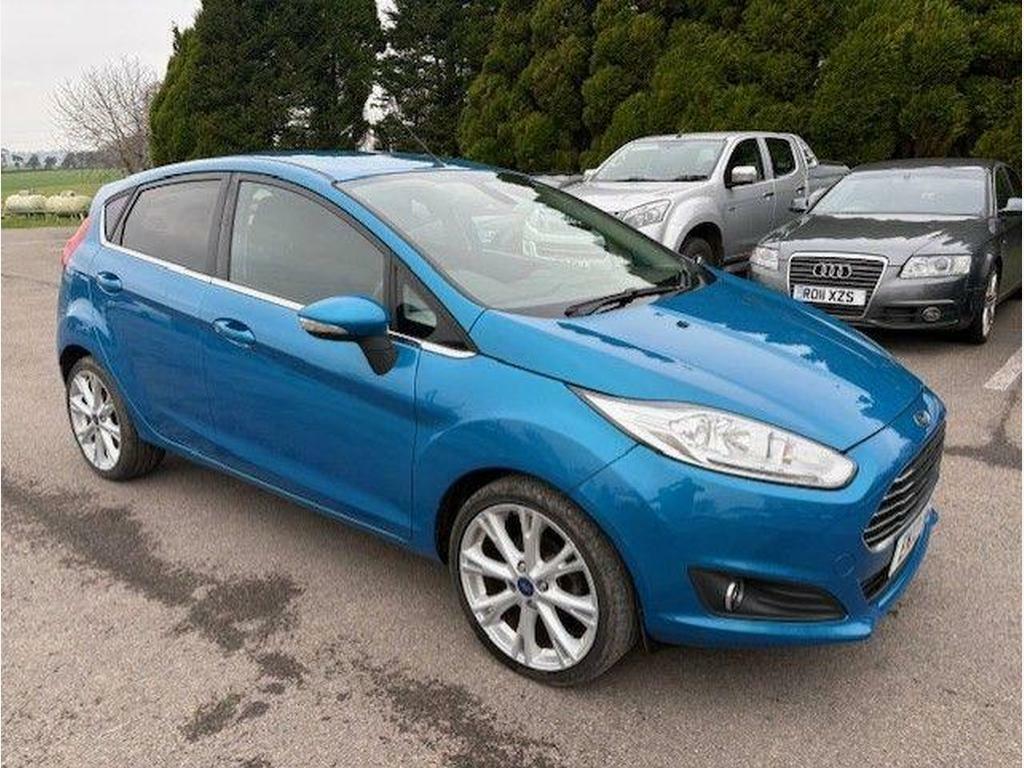 Ford Fiesta 1.5 Tdci Titanium Euro 5 Blue