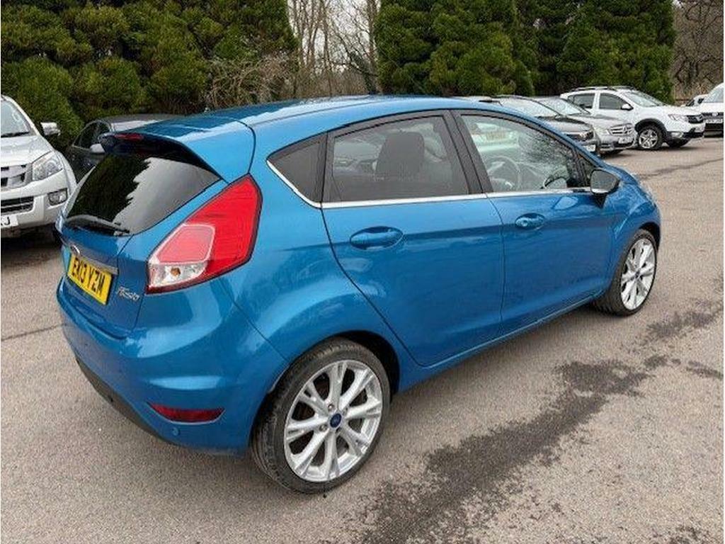 Ford Fiesta 1.5 Tdci Titanium Euro 5 EK13YZM Blue #3