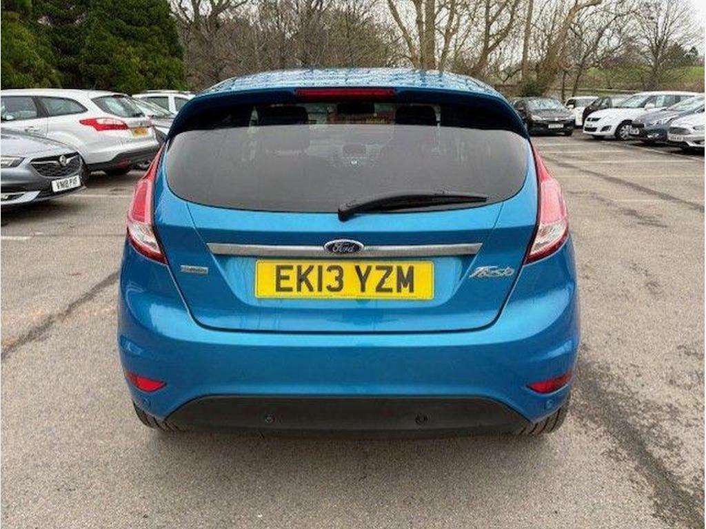 Ford Fiesta 1.5 Tdci Titanium Euro 5 EK13YZM Blue #4