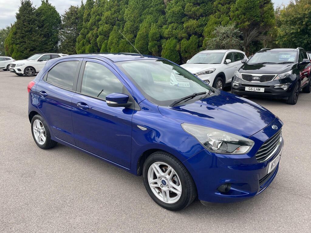 Ford KA+ 1.2 Ti-vct Zetec Euro 6 WV17OWH Blue