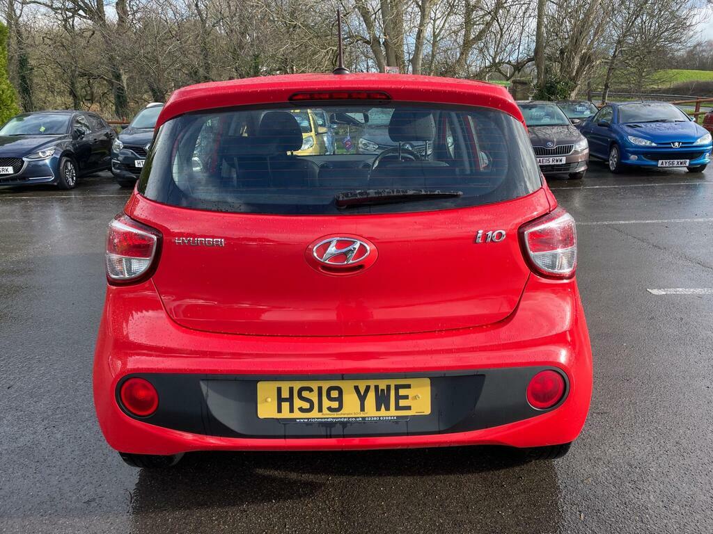 Hyundai I10 1.0 Se Euro 6 HS19YWE Red #4