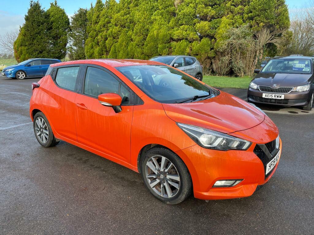 Nissan Micra 0.9 Ig-t Acenta Euro 6 S S Orange