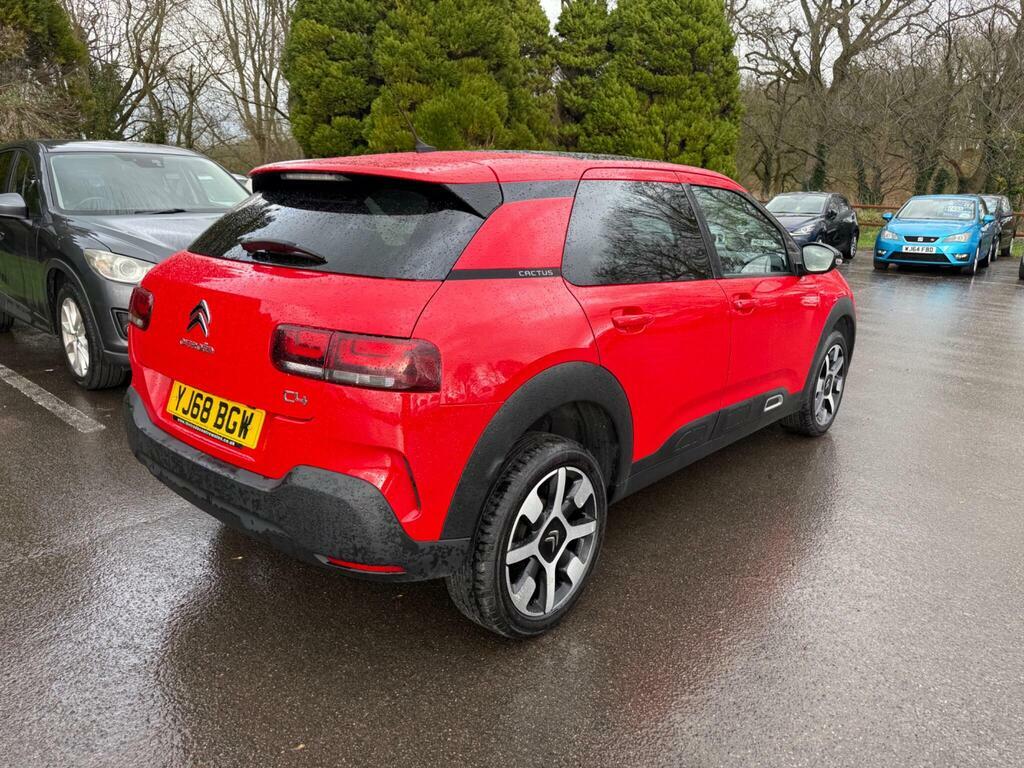 Citroen C4 Cactus 1.5 Bluehdi Flair Euro 6 S S YJ68BGW Red #3