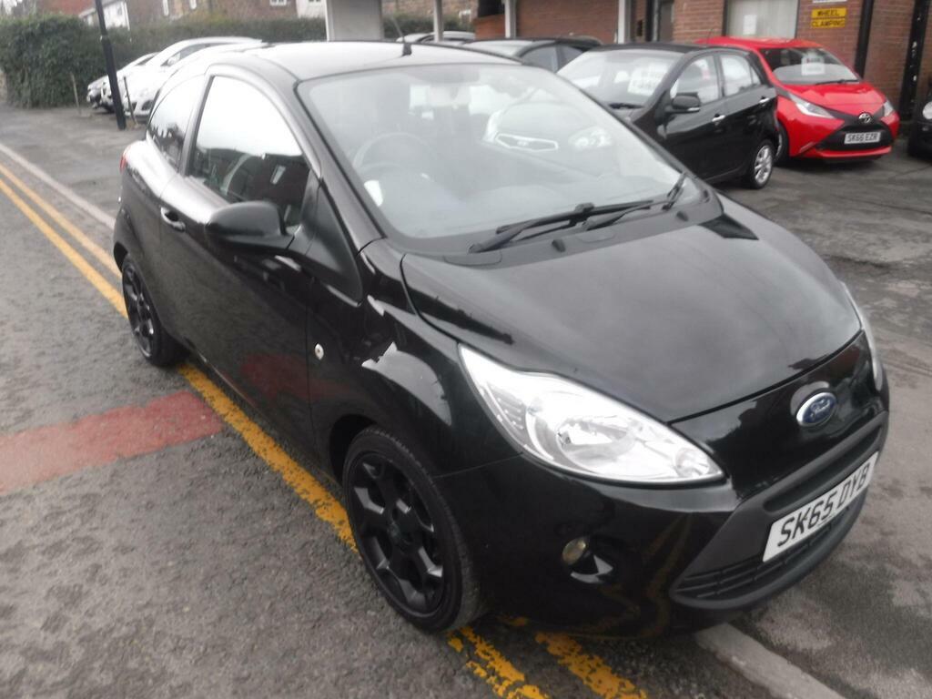 Ford KA 1.2 Zetec Black Edition Euro 6 S S SK65DYB Black #4