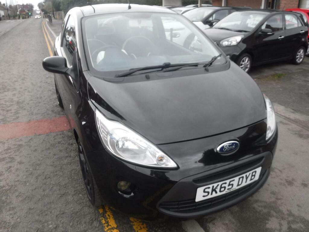 Ford KA 1.2 Zetec Black Edition Euro 6 S S SK65DYB Black #2