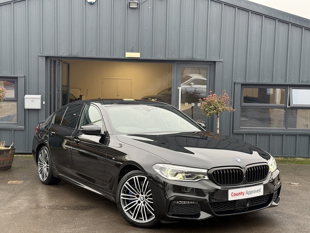 BMW 5 Series 540I Xdrive M Sport Black