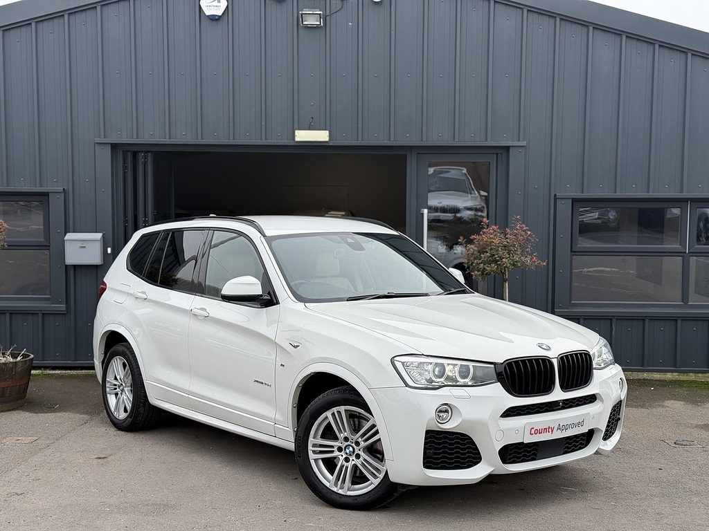 BMW X3 Xdrive20d M Sport White