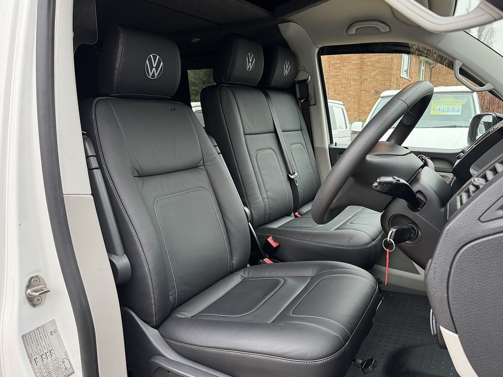 Volkswagen Transporter T6 T28 102 Swb Trendline GL19FCA White #5