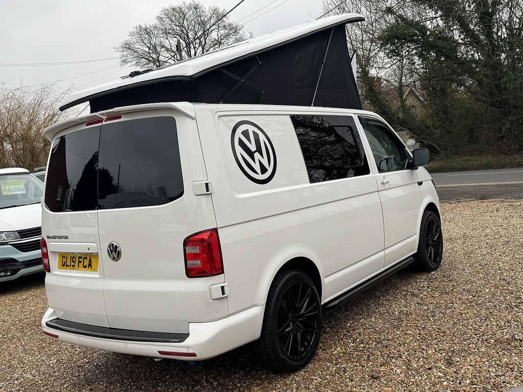 Volkswagen Transporter T6 T28 102 Swb Trendline GL19FCA White #6