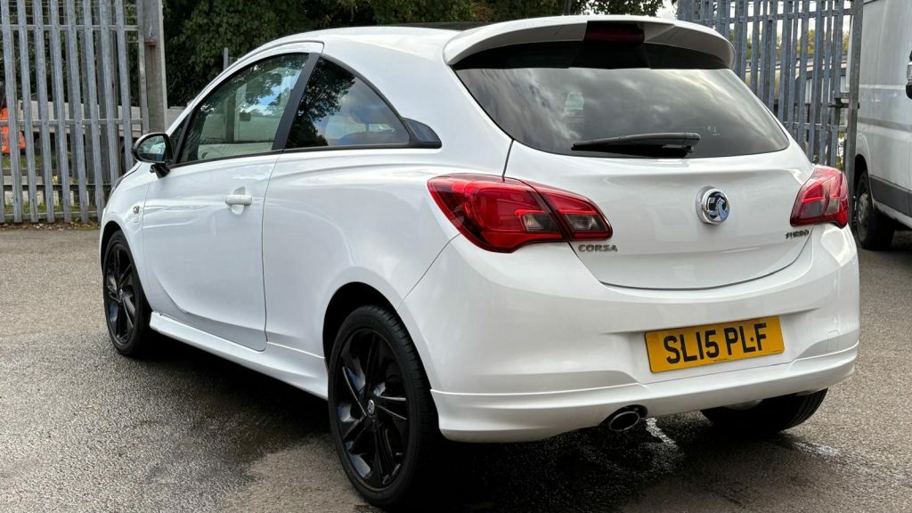 Vauxhall Corsa 1.0T Ecoflex Limited Edition SL15PLF White #4