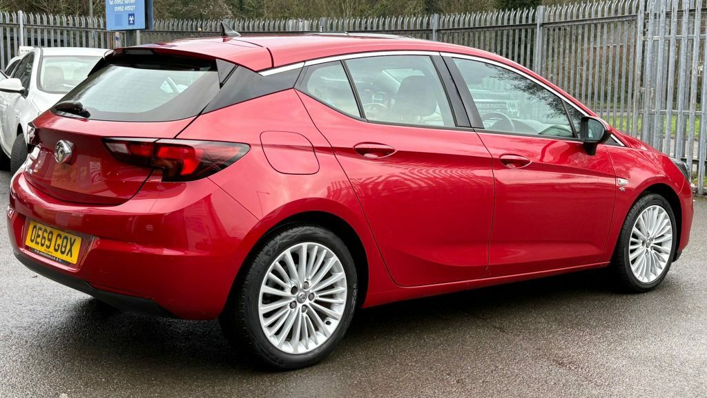 Vauxhall Astra 1.2 Turbo145 Elite Nav 2019 OE69GOX Red #3