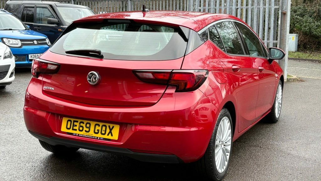 Vauxhall Astra 1.2 Turbo145 Elite Nav 2019 OE69GOX Red #4