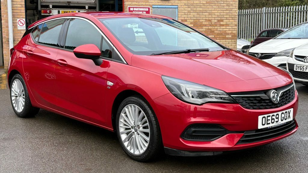 Vauxhall Astra 1.2 Turbo145 Elite Nav 2019 Red